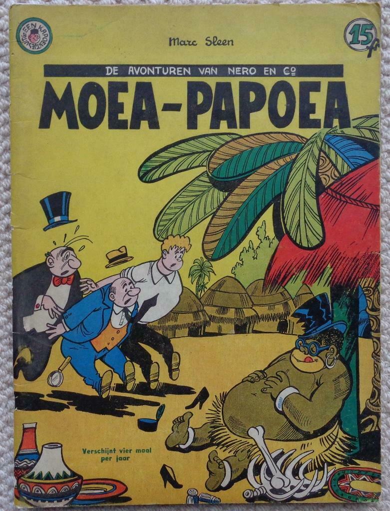 Nero- Moea-Papoea -Het Volk 1e reeks-2e druk 1957, Enlèvement ou Envoi, Utilisé