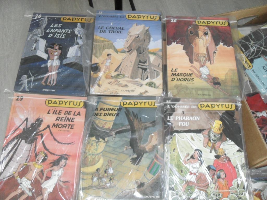 bd papyrus, Série complète ou Série, Enlèvement, Comme neuf, Lucien De Gieter