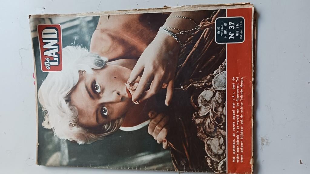 ONS LAND. Weekblad Ons Land, Boeken, Tijdschriften en Kranten, Ophalen, Gelezen