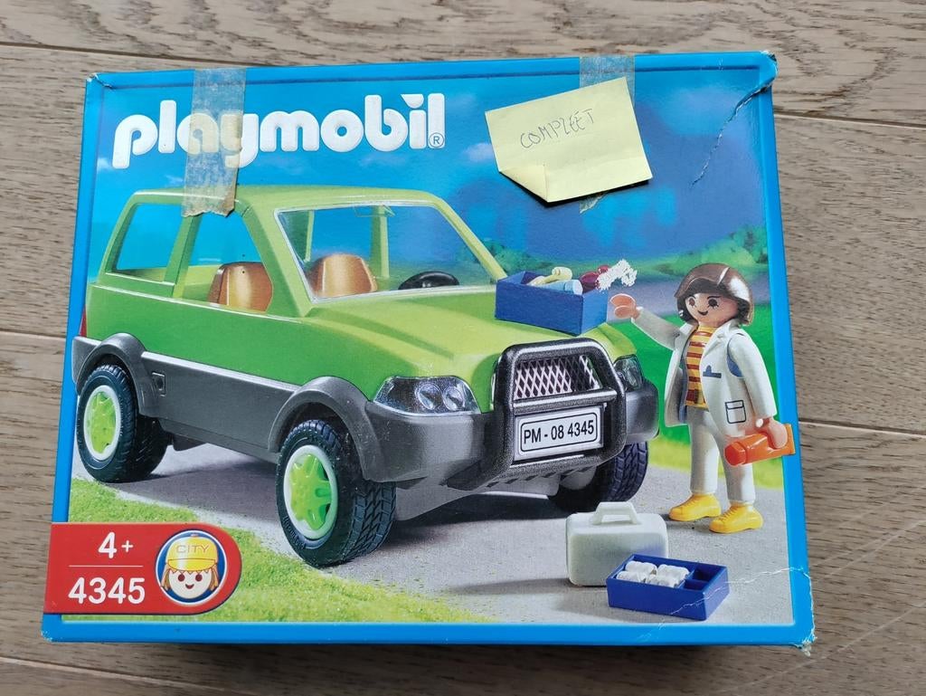Playmobil (dieren) arts met wagen, Enlèvement, Comme neuf