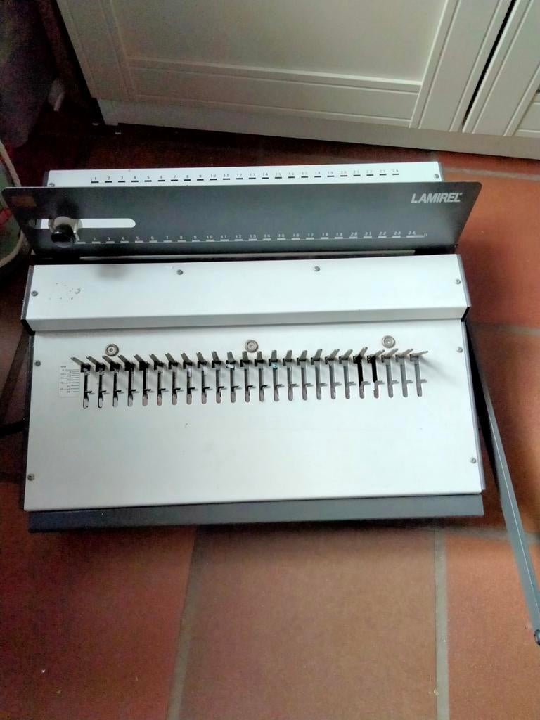 Bindmachine Lamirel, Ophalen
