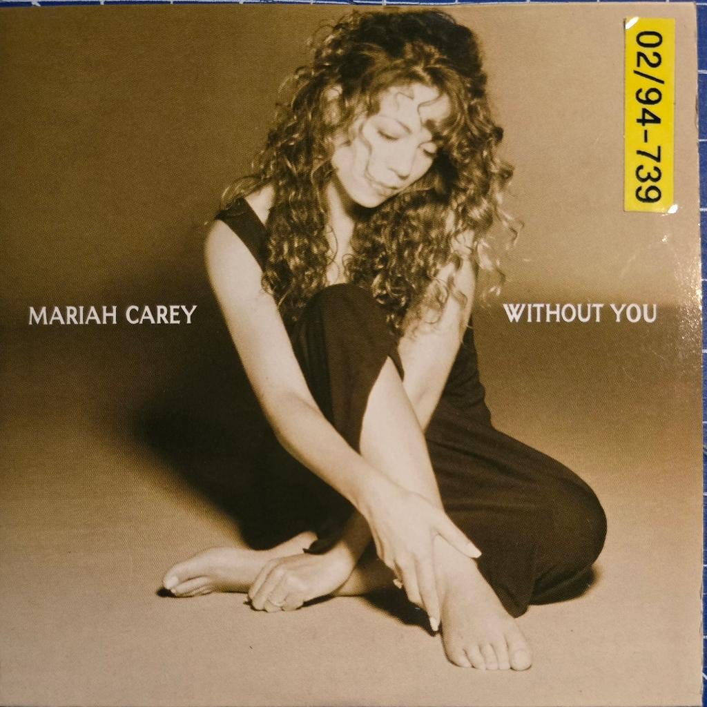 CD Single Mariah Carey - Without You, Ophalen of Verzenden, Gebruikt, Pop