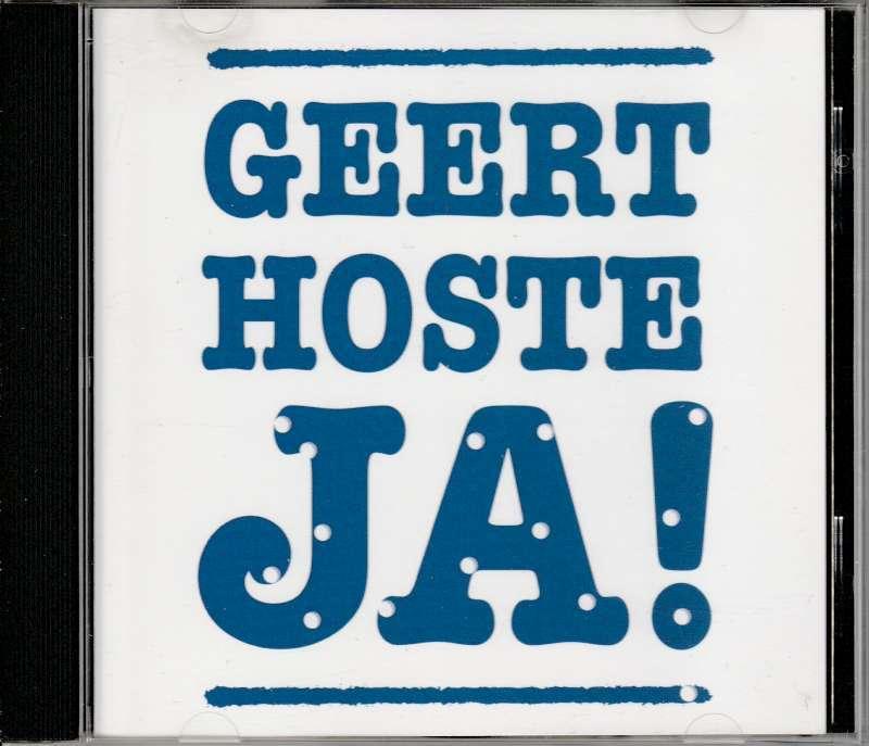 CD Geert Hoste - Ja!, CD & DVD, CD | Humour & Cabaret, Enlèvement ou Envoi, Comme neuf
