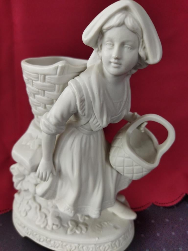 Beeld in Wit biscuit 20 cm, Enlèvement ou Envoi