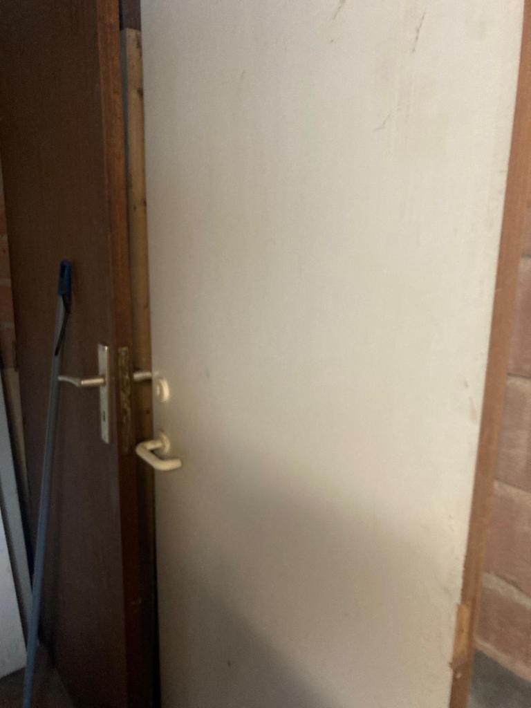 2 schilder deuren, Doe-het-zelf en Bouw, Ophalen, Gebruikt, 80 tot 100 cm, Binnendeur