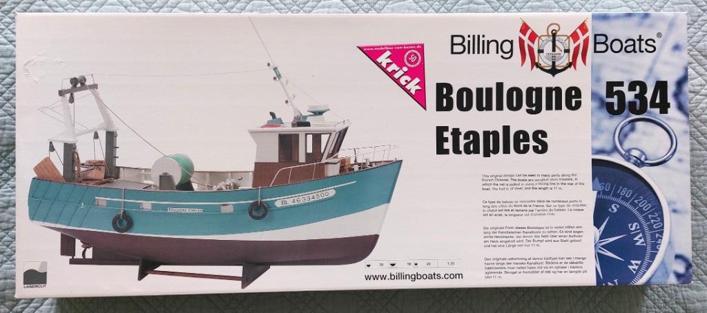 Billing boats BB534 kit Boulogne Etaples, Enlèvement, Comme neuf, Plus grand que 1:32