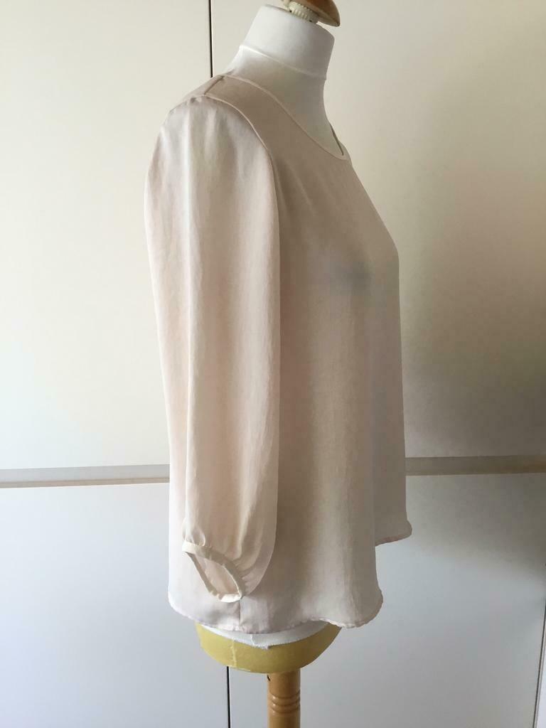 Marccain, Marc Cain blouse maat 36, Kleding | Dames, Ophalen of Verzenden, Zo goed als nieuw, Roze, Maat 36 (S)