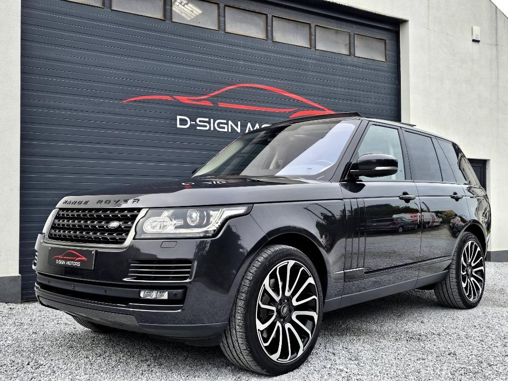 RANGE ROVER VOGUE 3.0 TDV6 HSE (258ch) 2015 119.000km EUR 6b, Autos, Cuir, Argent ou Gris, Achat, Euro 6