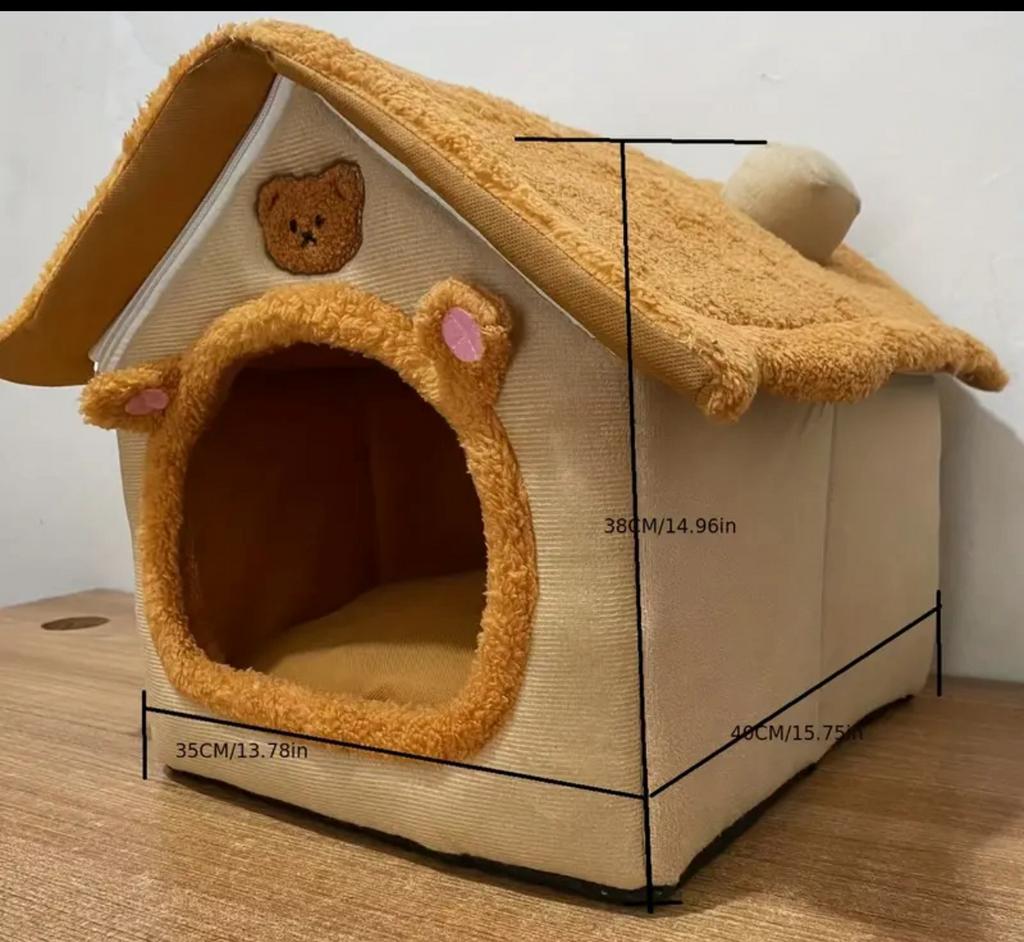 Opvouwbaar Huisbed voor Katten en Honden, Minder dan 65 cm, Ophalen of Verzenden, Minder dan 75 cm, Nieuw
