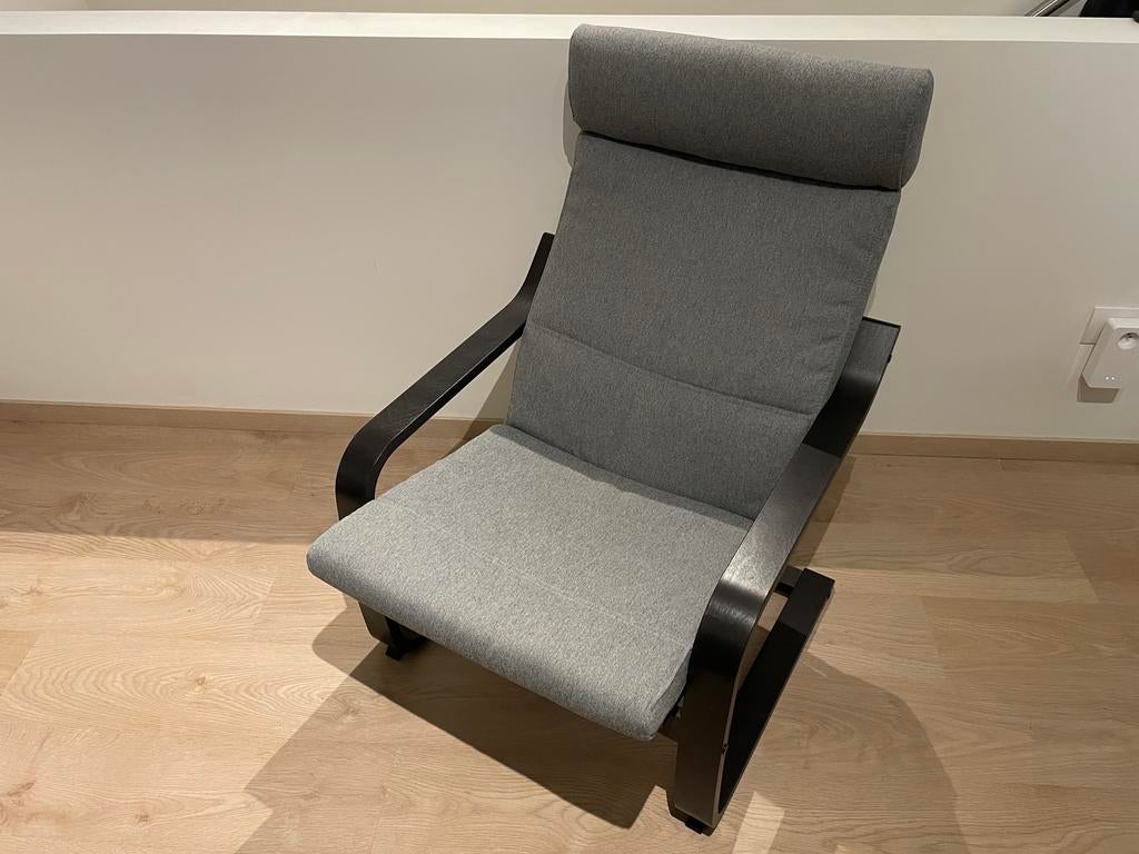 Poang fauteuil, 75 à 100 cm, Comme neuf, Enlèvement, 50 à 75 cm