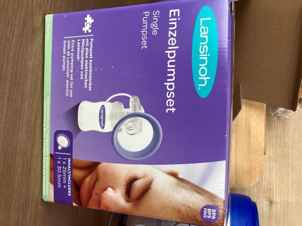 Enkele kolf lansinoh, Enlèvement ou Envoi, Comme neuf, Tire-lait