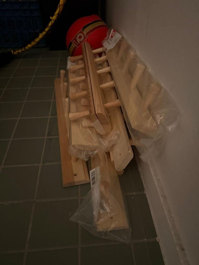 kapstokken, Huis en Inrichting, Woonaccessoires | Kapstokken, Nieuw, Minder dan 100 cm, Hout, Ophalen