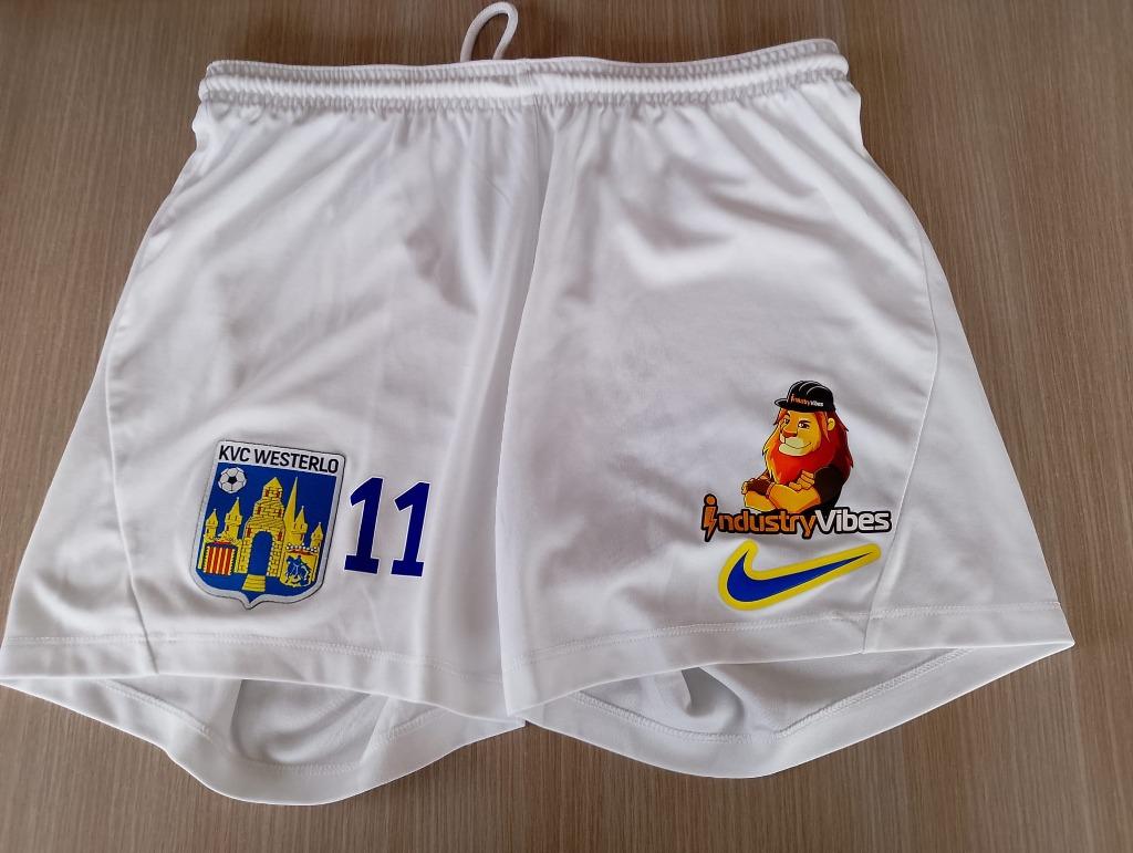 voetbalshort Nike KVC Westerlo maat M, Taille M, Enlèvement ou Envoi