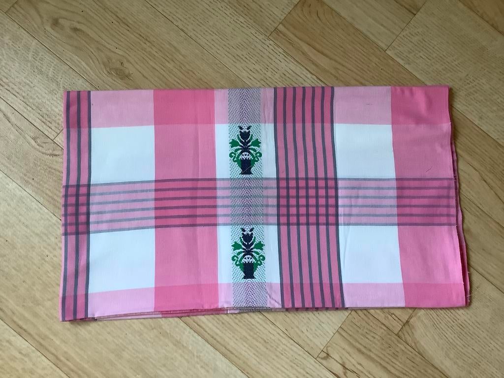 Vintage tafelkleed, Ophalen, Zo goed als nieuw, Tafelkleed of Tafelzeil