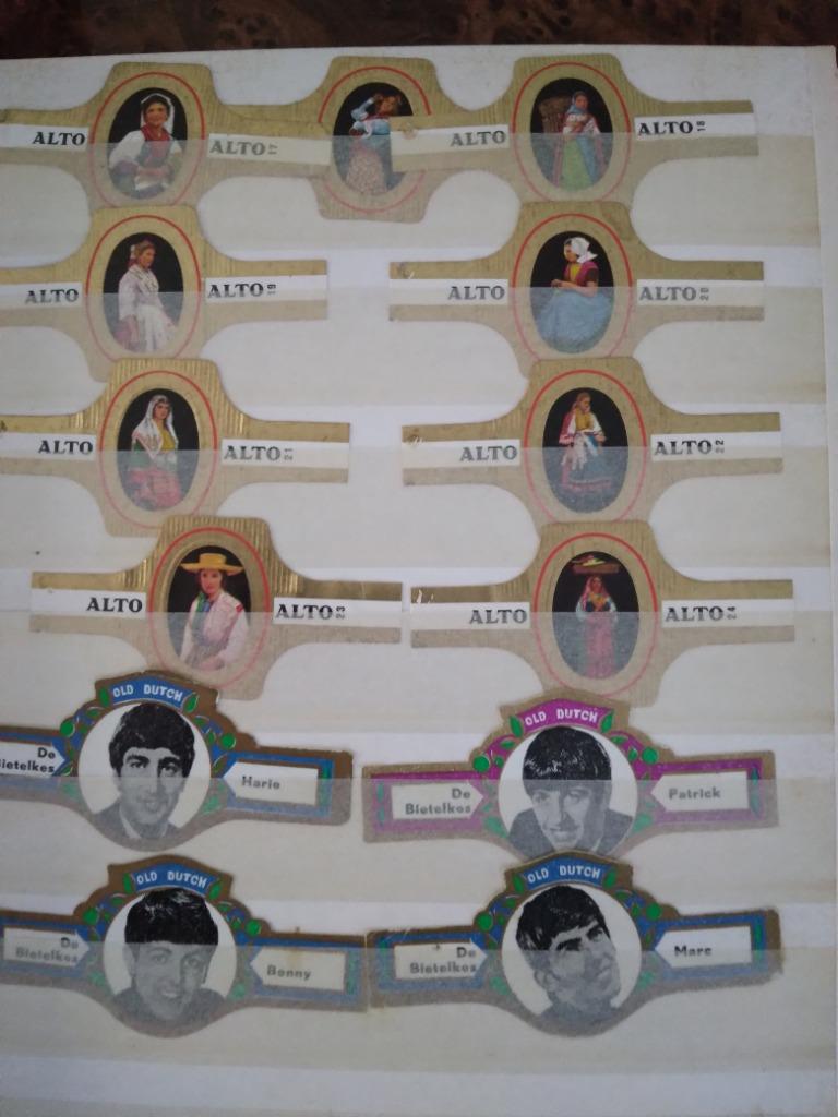Lotje sigarenbandjes, Verzamelen, Ophalen of Verzenden, Gebruikt, Sigarenbandjes