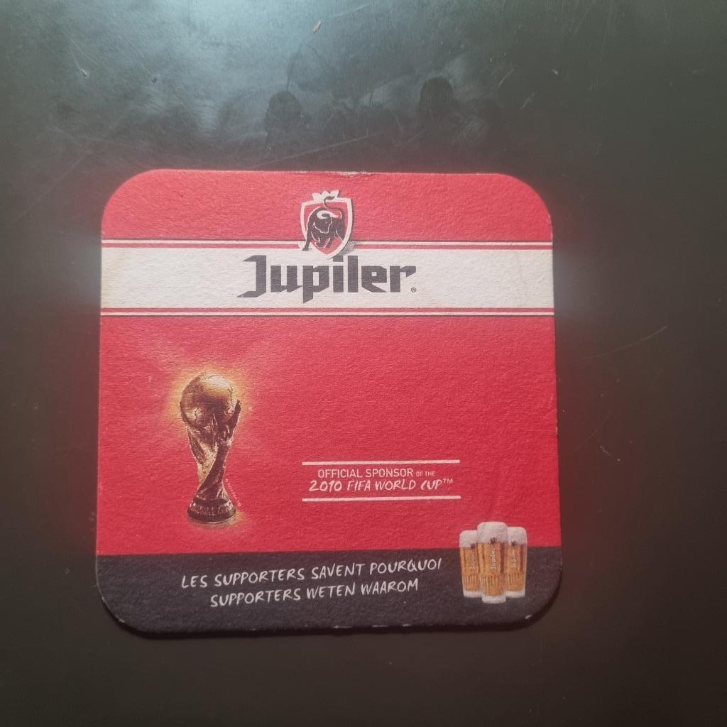 Sous Bock Jupiler (modèle 31), Collections, Marques de bière, Enlèvement ou Envoi, Utilisé, Sous-bock, Jupiler