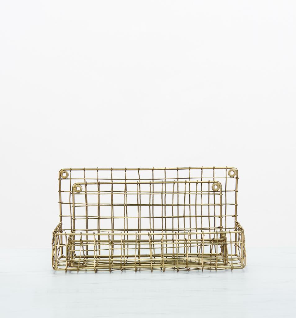 Wire Rekjes/Bakjes - Goud - 2stk, Ophalen of Verzenden, Nieuw