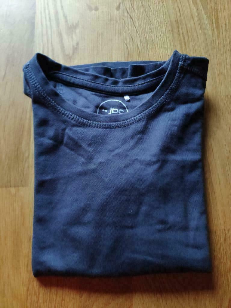 Grijze t-shirt lange mouwen longsleeve NIEUW maat 122 JBC, Jongen of Meisje, Ophalen of Verzenden, Shirt of Longsleeve, Nieuw