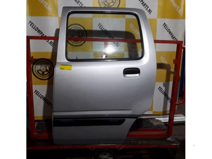 Portier 4Deurs links-achter van een Suzuki Wagon R+ (Z2S), Gebruikt, -, Deur, -