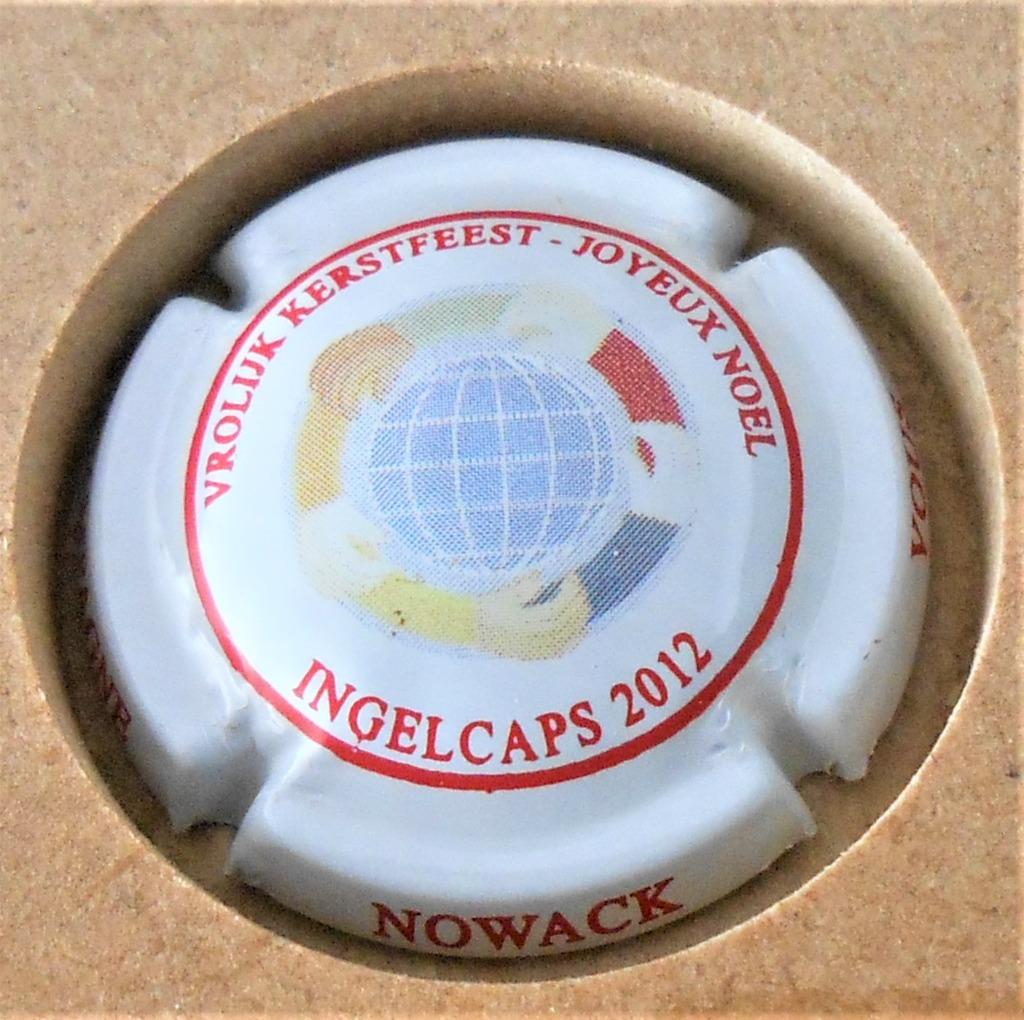 capsule de champagne - Nowack - Ingelcaps 2012 - joyeux Noel, Enlèvement ou Envoi, Comme neuf