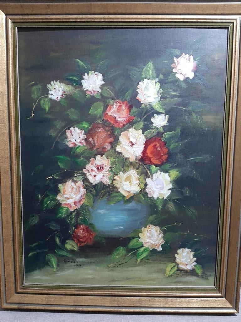Schilderij met bloemen, Enlèvement