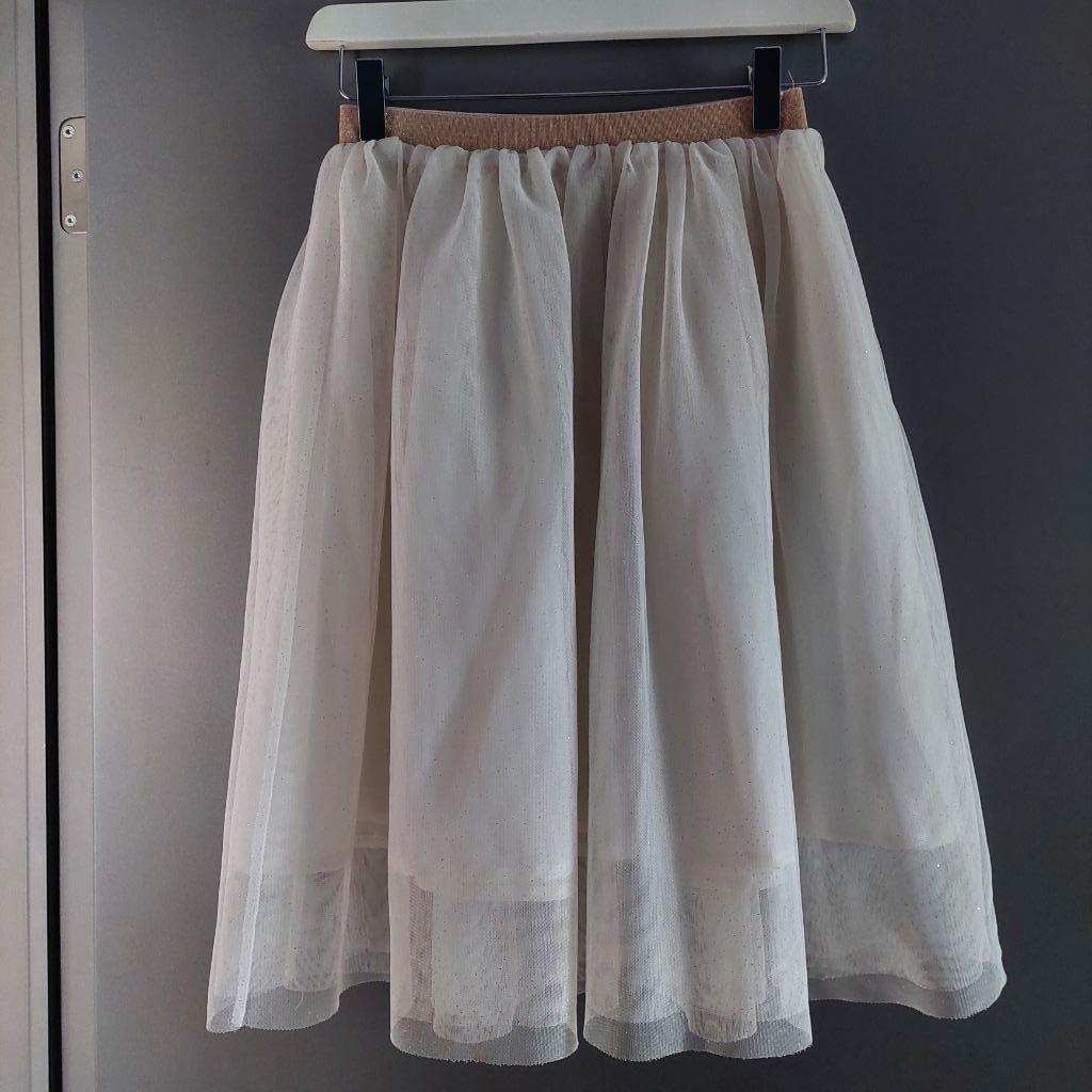 Rok tule glitter maat 10 jaar/140, Ophalen of Verzenden, Gebruikt, Meisje, Jurk of Rok