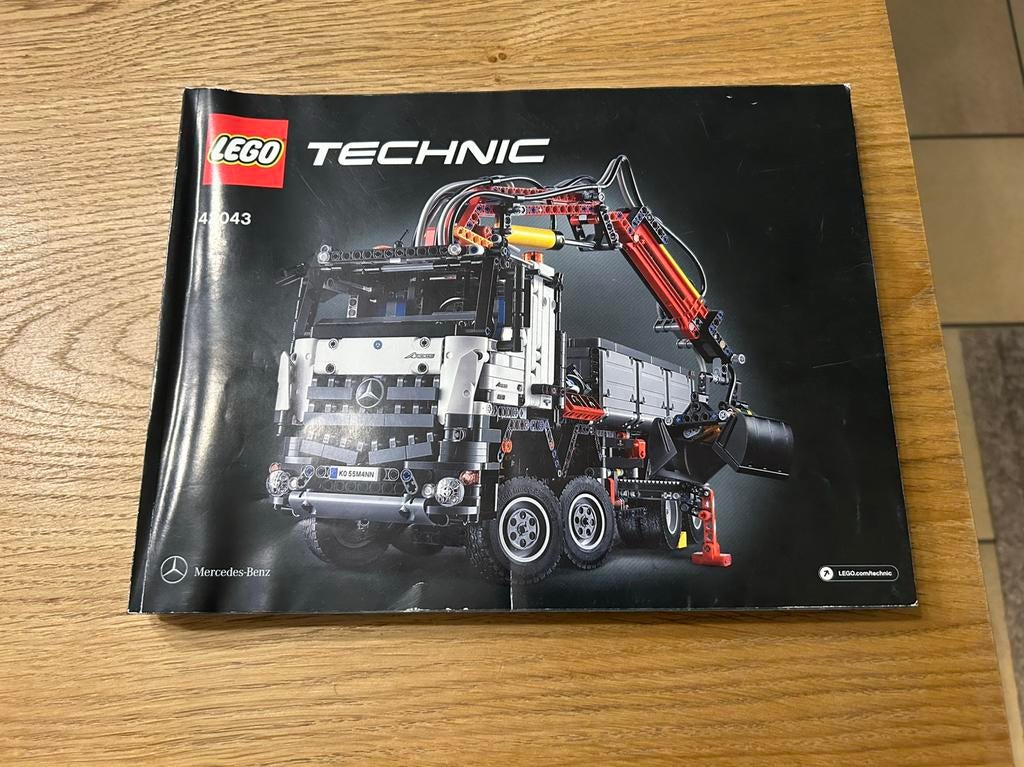Livret d'instructions Lego Technic 42043, Enlèvement ou Envoi, Lego