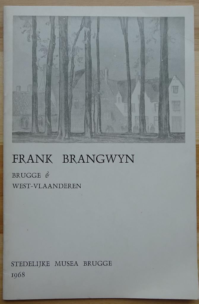 Frank Brangwyn, Brugge, 1968, Enlèvement ou Envoi, Utilisé, Peinture et dessin