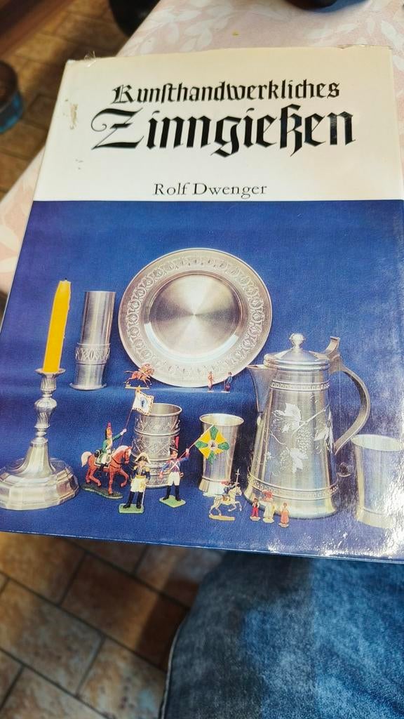 Duits boek over tin gieten, Ophalen, Gelezen