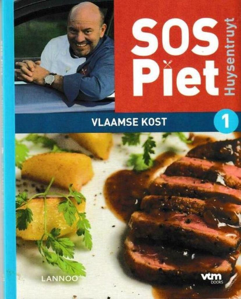 SOS Piet Vlaamse kost, Boeken, Kookboeken, Ophalen of Verzenden