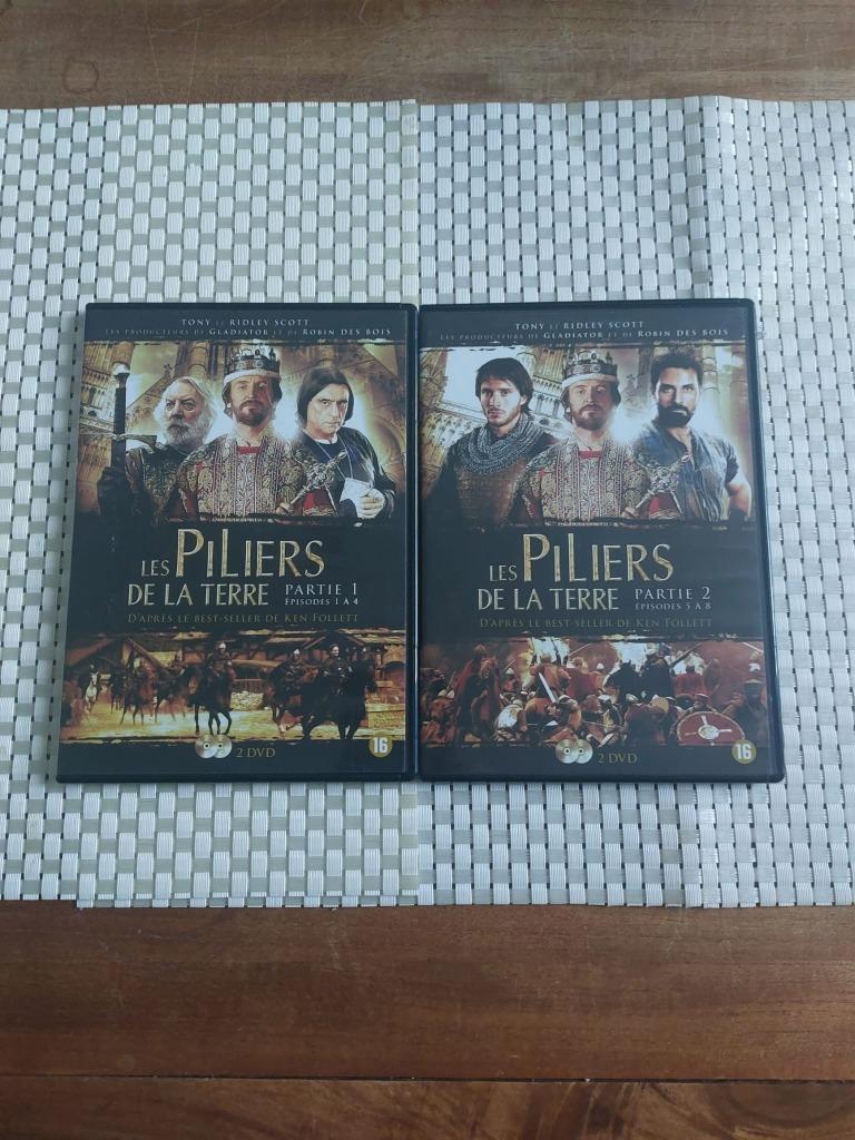 DVD - Piliers de la terre Partie 1 & 2, Enlèvement, Comme neuf