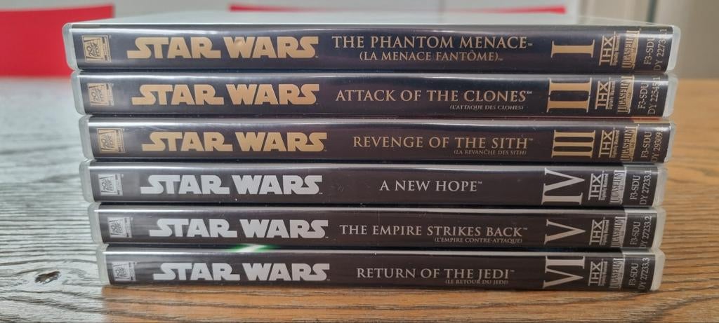 Star Wars I-VI, Ophalen of Verzenden, Zo goed als nieuw