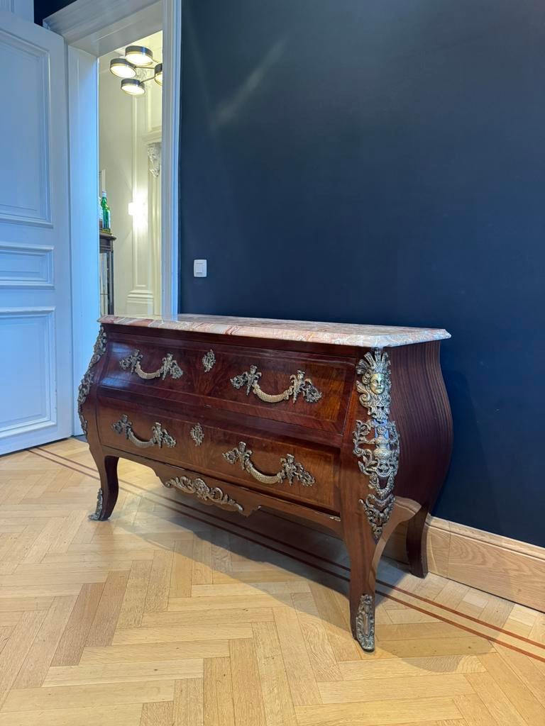 Antieke Franse Commode / kast Louis XV-stijl, Antiek en Kunst, Antiek | Meubels | Kasten, Ophalen
