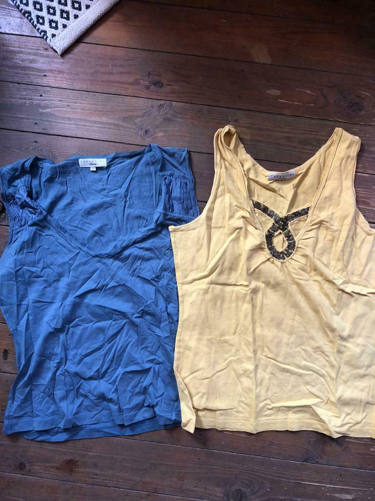Essentiel Antwerp tops, Vêtements | Femmes, Tops, Taille 42/44 (L), Manches courtes, Porté, Jaune