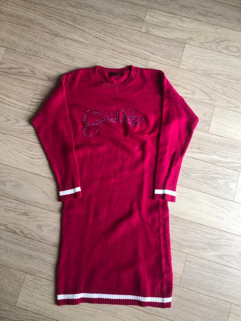 Fuschia kleedje Guess, Gebruikt, Guess, Jurk of Rok, Verzenden
