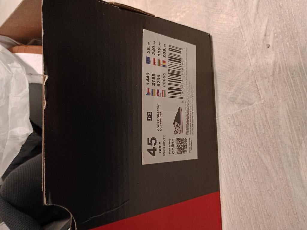 DC schoenen (maat 45 ) prijs 30€, Ophalen of Verzenden, Zo goed als nieuw