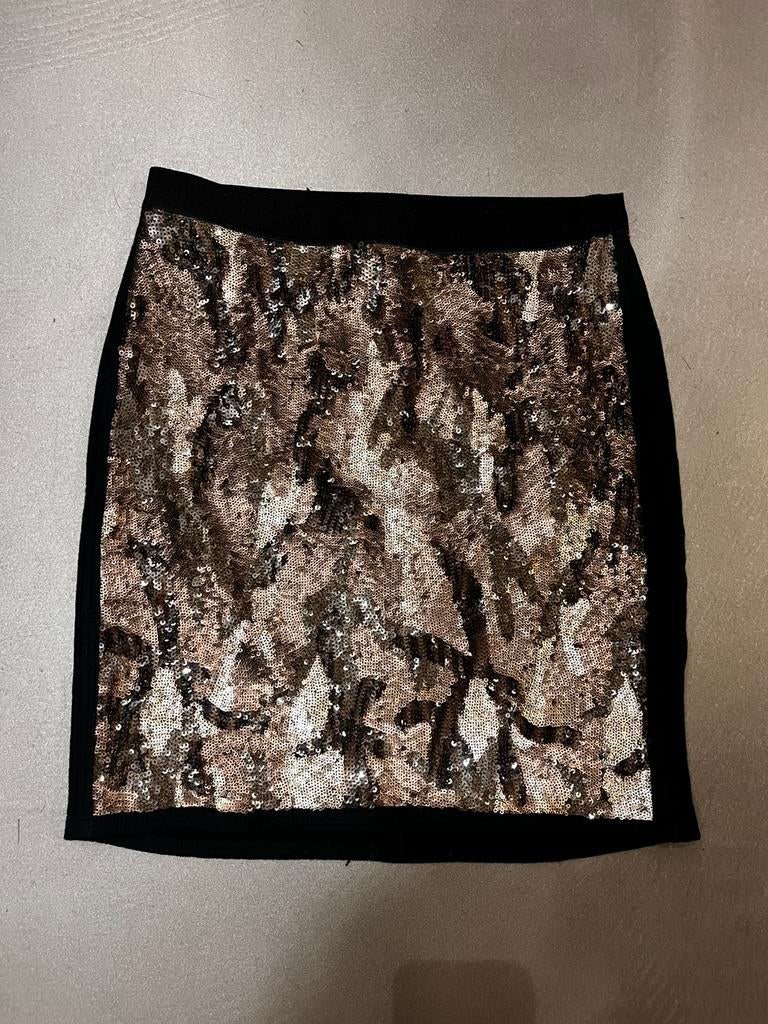 Marccain Sports stretch rok Maat 2/36, Kleding | Dames, Bruin, Ophalen of Verzenden, Zo goed als nieuw, Maat 36 (S)