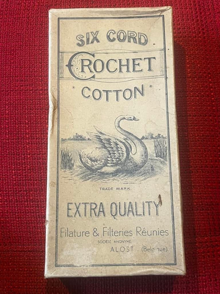 Textiel Aalst - doos naaigaren FFR Nr20 extra quality, Antiquités & Art, Antiquités | Vêtements et Textile, Enlèvement ou Envoi