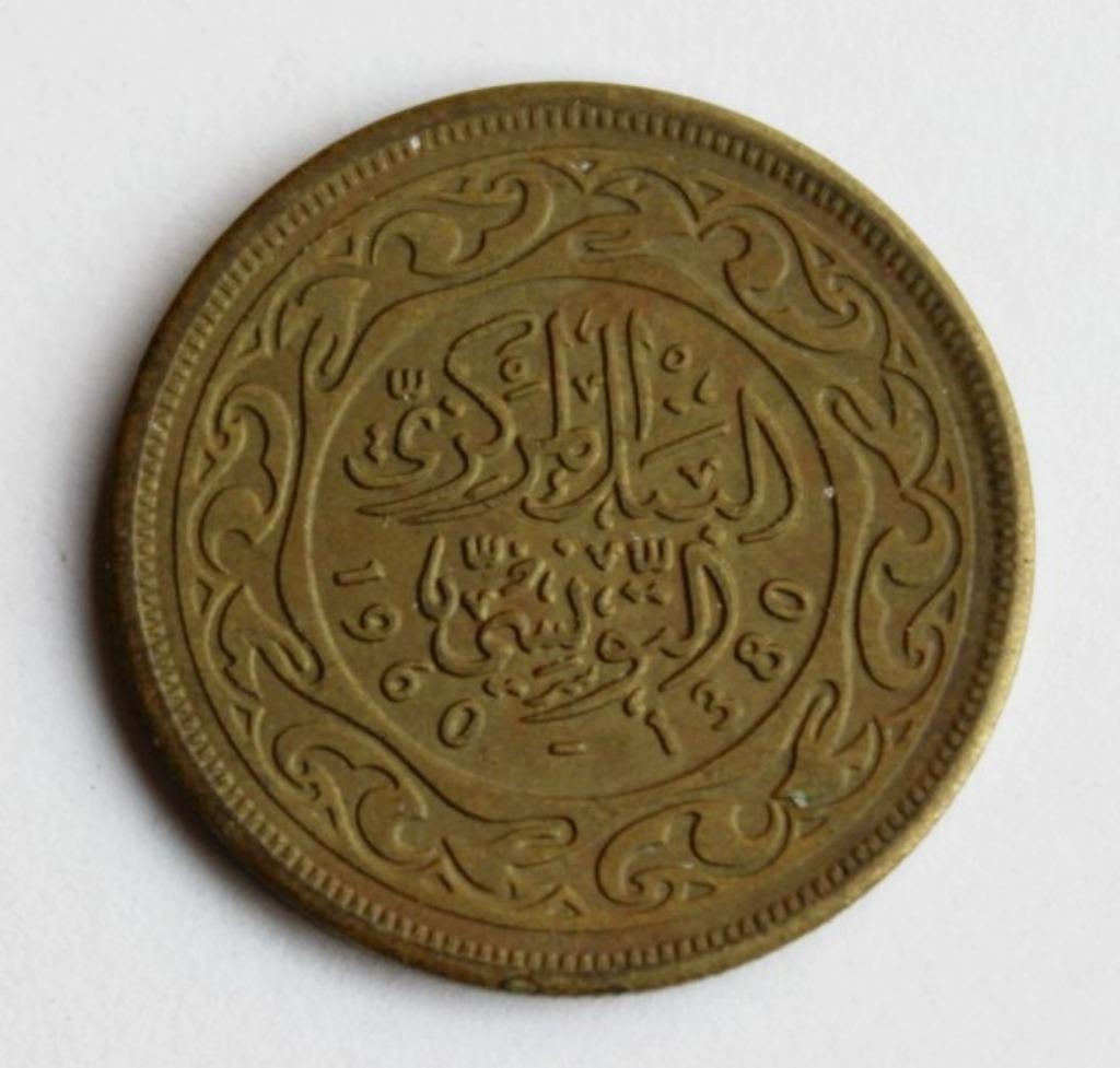 20 millimes Tunisie 1960, Enlèvement ou Envoi, Autres pays, Monnaie en vrac