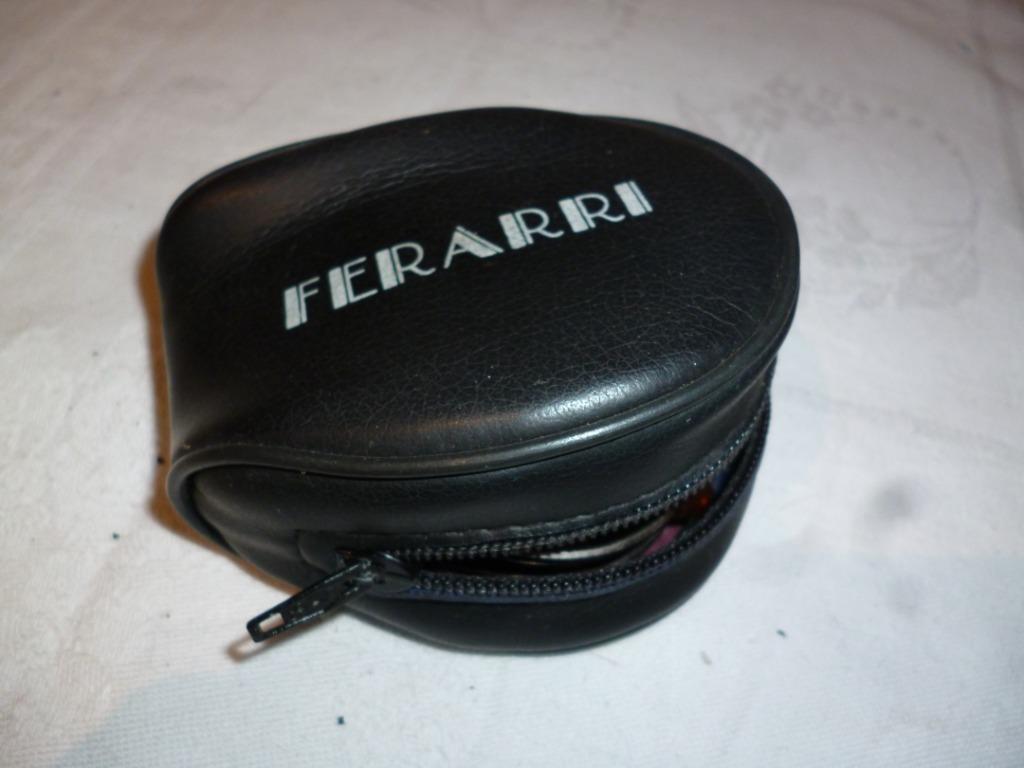 Plooibare opvouwbare zonnebril heren FERARRI opberghoes, Ophalen of Verzenden, Zonnebril