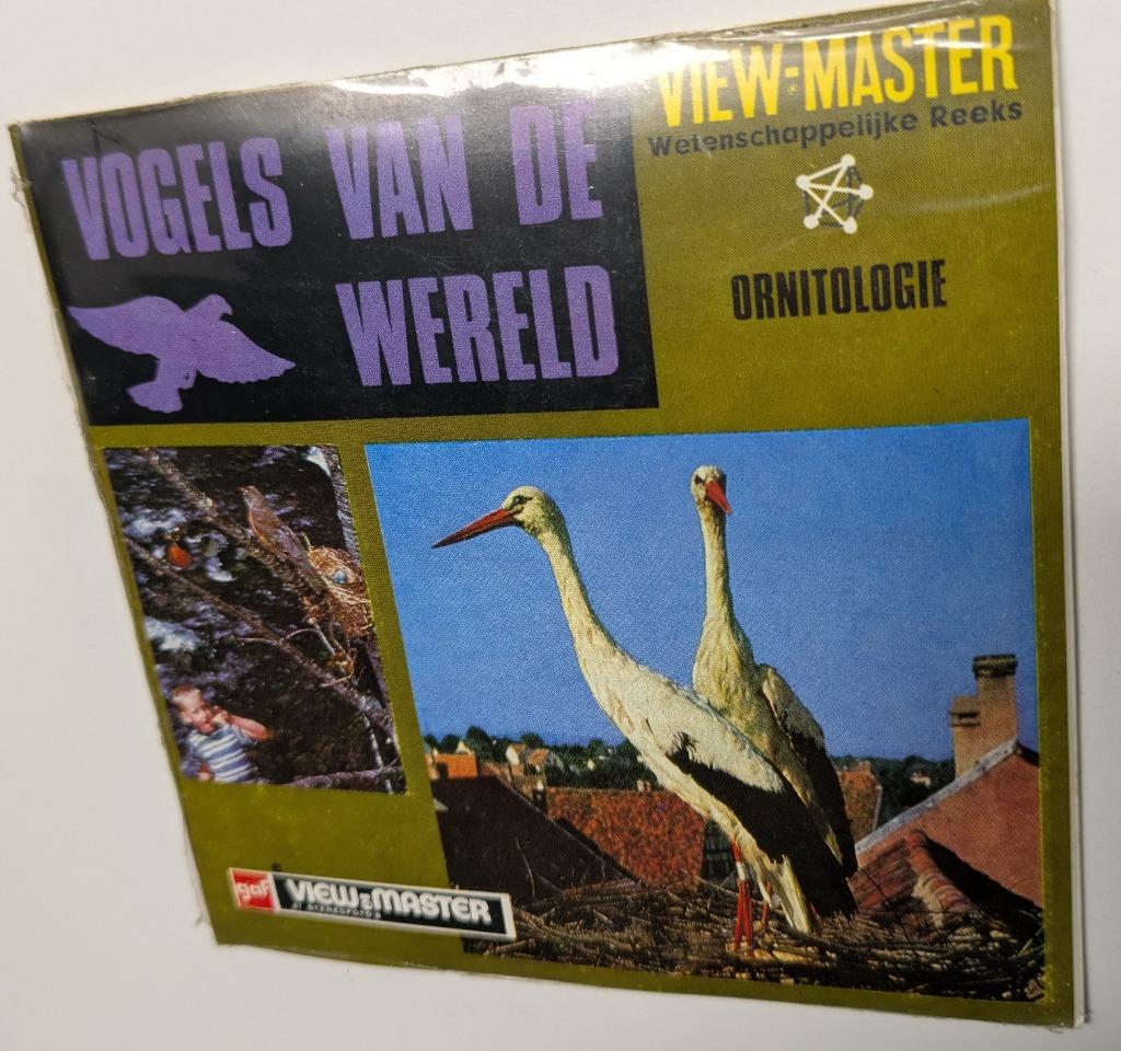 VIEW-MASTER ORNITOLOGY OISEAUX OF THE WORLD 3, Antiquités & Art, Envoi