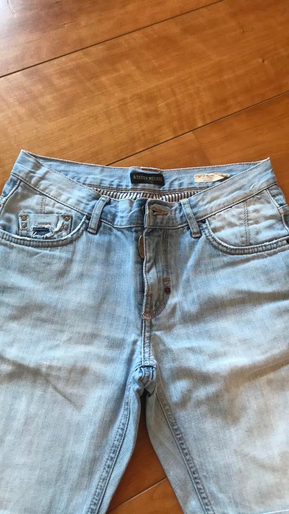 Short en jean garçon 14 ans, Pantalon, Garçon, Enlèvement ou Envoi, Comme neuf