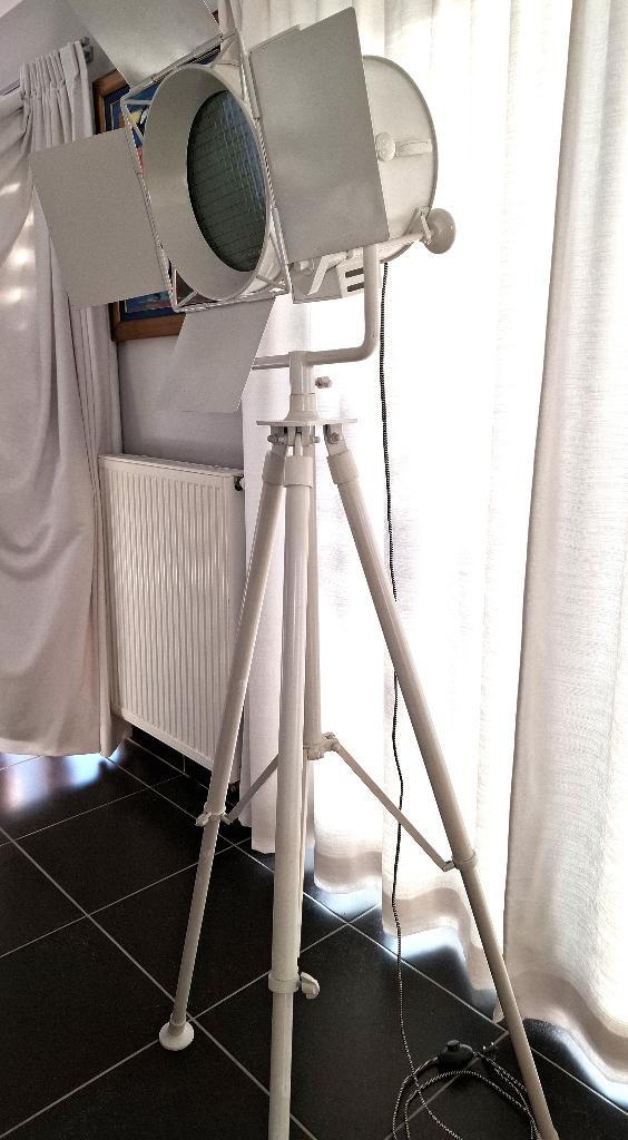 Vloerlamp, Huis en Inrichting, Lampen | Vloerlampen, Gebruikt, 150 tot 200 cm, Metaal, Ophalen
