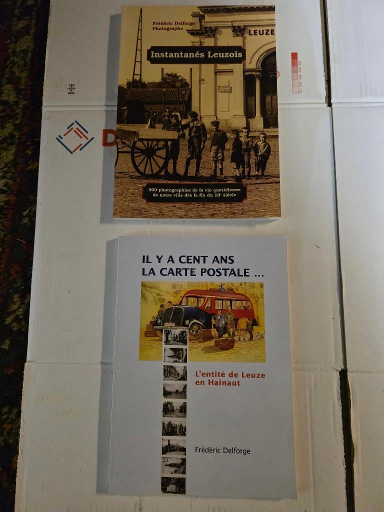 Livre "Instantanés Leuzois", Ophalen of Verzenden, Gelezen, Frédéric Delforge