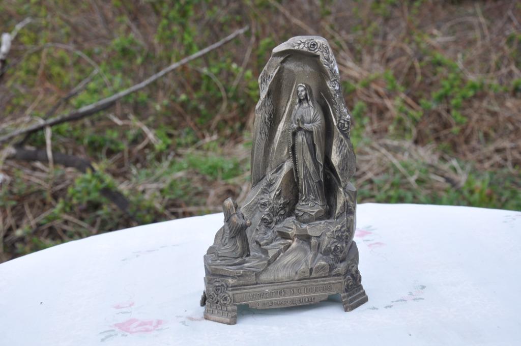 l'apparition notre dame de lourdes "le miracle ", Antiquités & Art, Enlèvement ou Envoi
