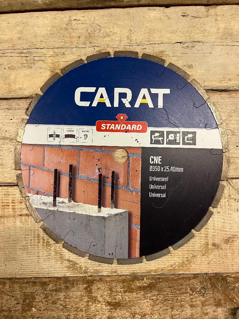 Slijpschijf CARAT standard - 350x 25,4mm - Universeel, Doe-het-zelf en Bouw, Gereedschap | Slijpmachines, Ophalen, Zo goed als nieuw