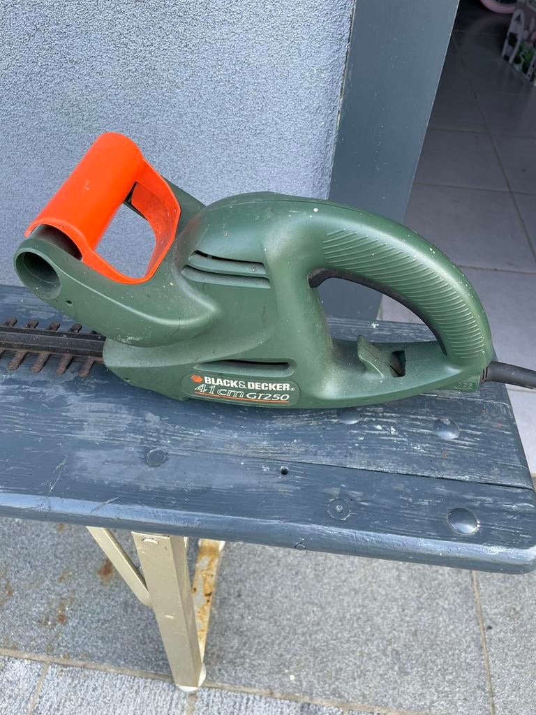 Grootte van de Black Decker-heg