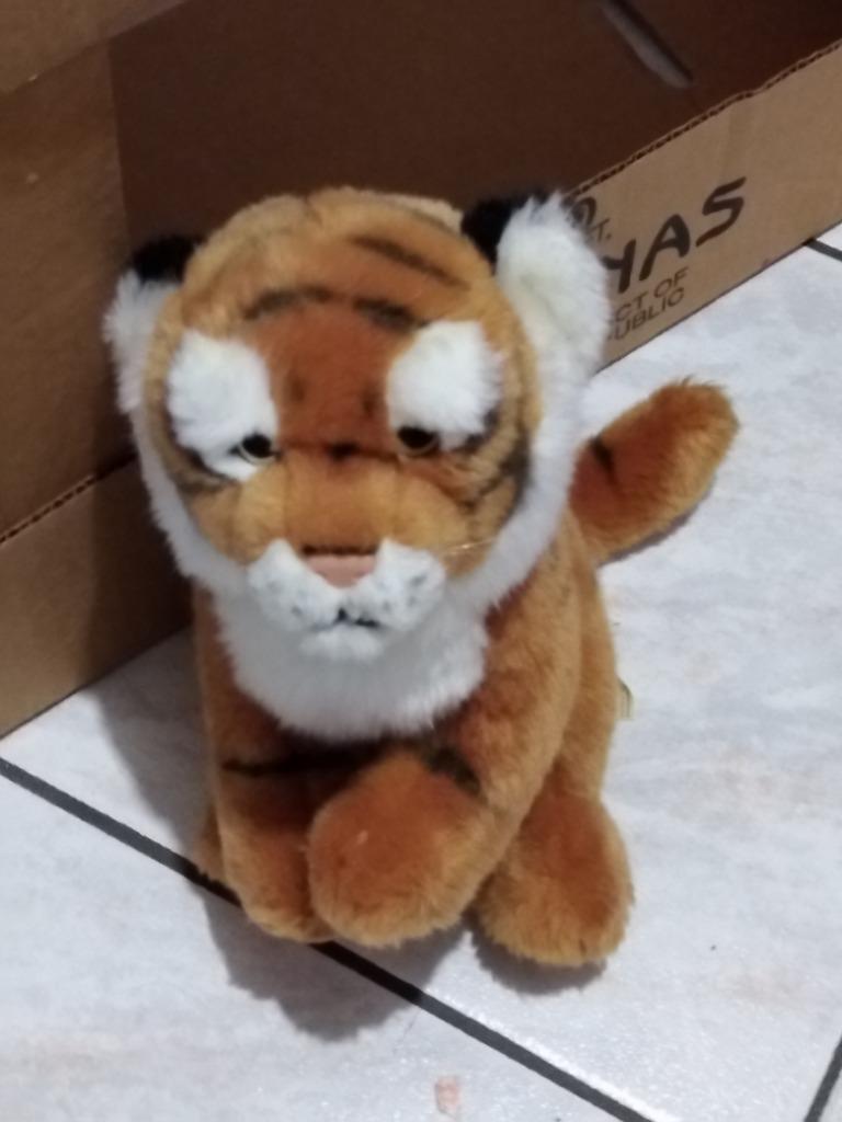 knuffel wwf tijger (doos 116), Kinderen en Baby's, Speelgoed | Knuffels en Pluche, Ophalen of Verzenden, Nieuw