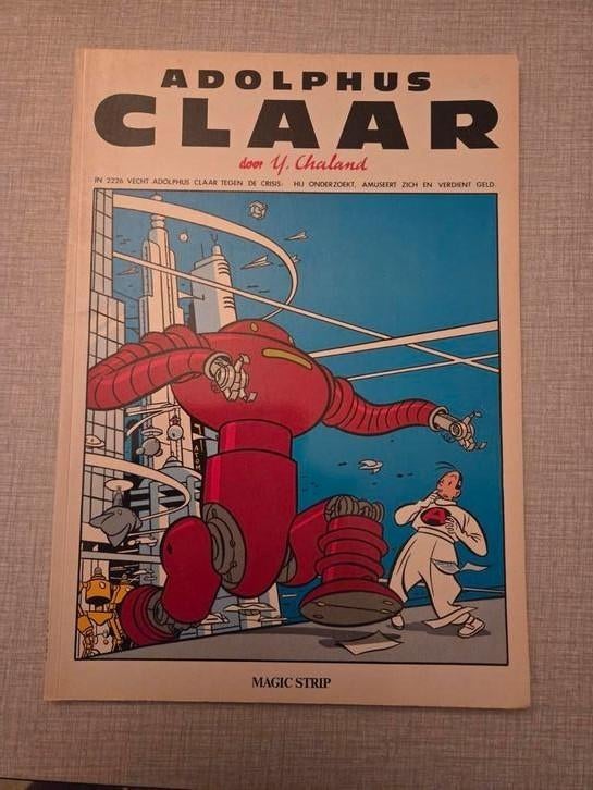 Adolphus Claar 1ste druk., Boeken, Eén comic, Europa, Y Chaland, Ophalen of Verzenden