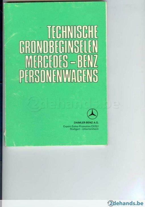 technische grondbeginselen mercedes-benz personenwagens, Gelezen